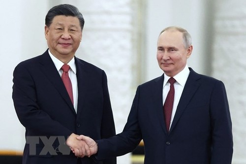 Conferencia de prensa conjunta de Xi Jinping y Vladimir Putin - ảnh 1