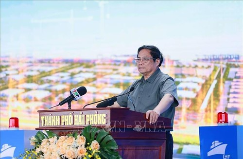 Arranca la construcción de obra importante para el desarrollo económico de Hai Phong - ảnh 1
