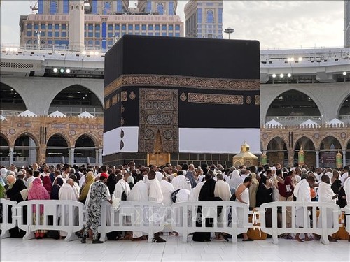 Cientos de miles de peregrinos en primer día del Hajj en La Meca - ảnh 1