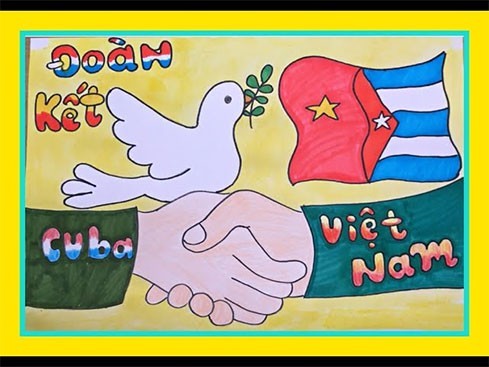 Convocatoria de un concurso de pintura sobre amistad Vietnam-Cuba - ảnh 1