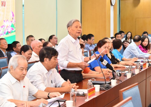 Secretario General del PCV se reúne con electores de Hanói - ảnh 2
