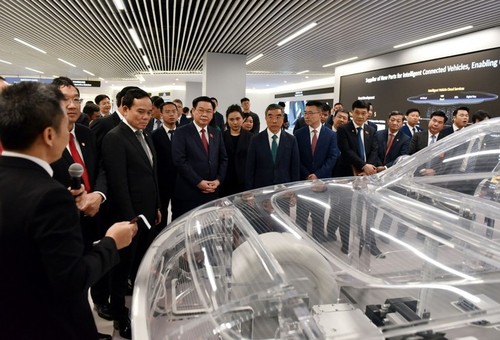 Presidente del Parlamento vietnamita se reúne con dirigentes de grandes empresas chinas - ảnh 3