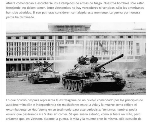 Recuerda prensa argentina victoria de la Operación Ho Chi Minh - ảnh 2