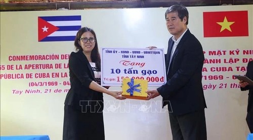 Conmemoran en Tay Ninh 55 años de fundación de Embajada de Cuba - ảnh 1