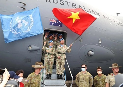 Más de 800 oficiales vietnamitas en operaciones de paz de Naciones Unidas - ảnh 1