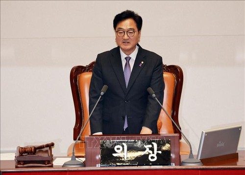 Titular del Parlamento vietnamita felicita al nuevo presidente de la Asamblea Nacional de Corea del Sur - ảnh 1