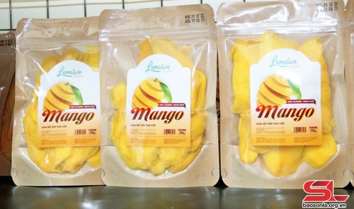 Mango seco, producto OCOP de Son La - ảnh 2