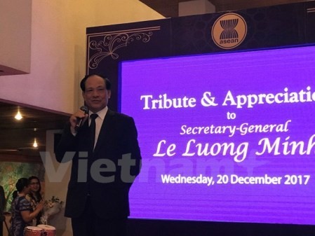 Le Luong Minh por concluir su mandato como Secretario General de la Asean - ảnh 1