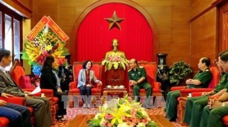 Celebran actividades en conmemoración de la fundación del Ejército Popular de Vietnam - ảnh 1