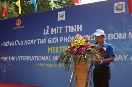 Vietnam celebra el Día internacional de Información sobre el peligro de las minas  - ảnh 1