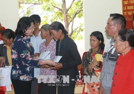 Vicepresidenta de Vietnam trabaja en Dak Nong - ảnh 1