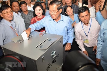Vietnam felicita a Camboya por las elecciones exitosas - ảnh 1