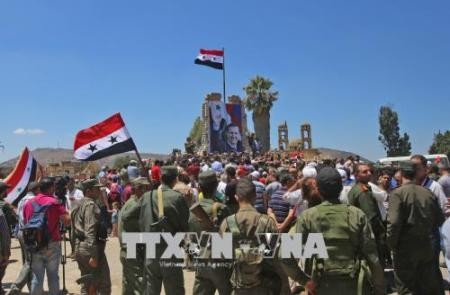 Soldados sirios liberan varias provincias sureñas  - ảnh 1