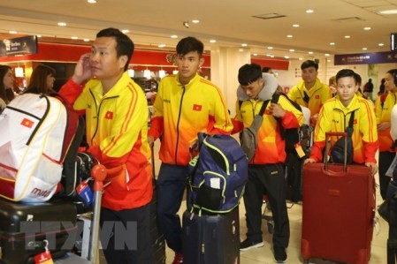 Delegación vietnamita llega a Argentina para los Juegos Olímpicos de la Juventud de Verano  - ảnh 1