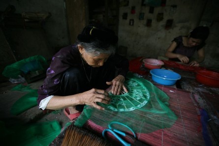 La belleza de las trabajadoras vietnamitas  - ảnh 7