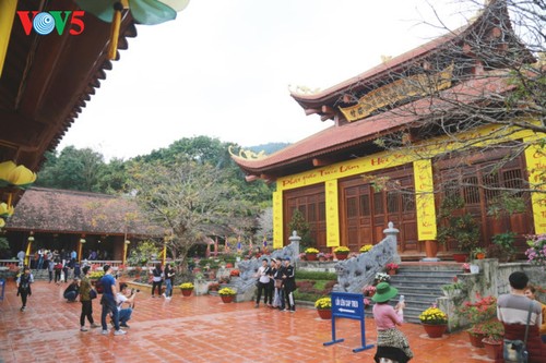Huella del Rey-Buda Tran Nhan Tong en la montaña sagrada Yen Tu - ảnh 8