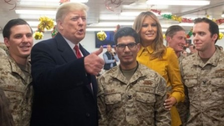 Donald Trump visita “inesperadamente” Iraq - ảnh 1