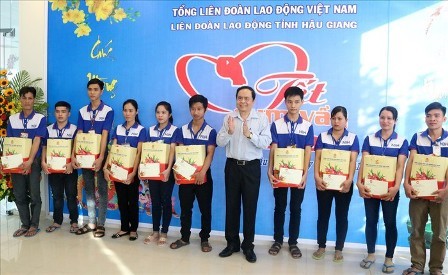 Presidente del Frente de la Patria de Vietnam visita provincia de Hau Giang - ảnh 1