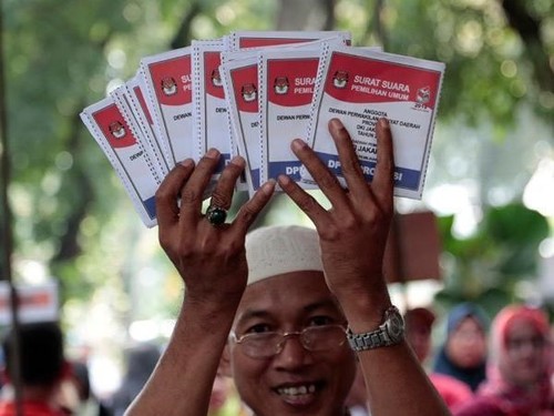 Empiezan elecciones en Indonesia   - ảnh 1