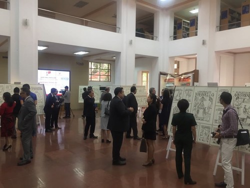 Inauguran en Hanói exhibición peruana “El comienzo de una de la historia” - ảnh 1