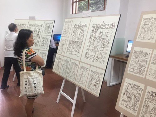 Inauguran en Hanói exhibición peruana “El comienzo de una de la historia” - ảnh 2