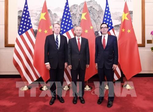 Estados Unidos y China concluyen primer día de negociaciones comerciales - ảnh 1