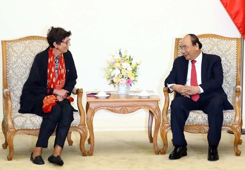 Premier de Vietnam recibe a embajadora noruega  - ảnh 1