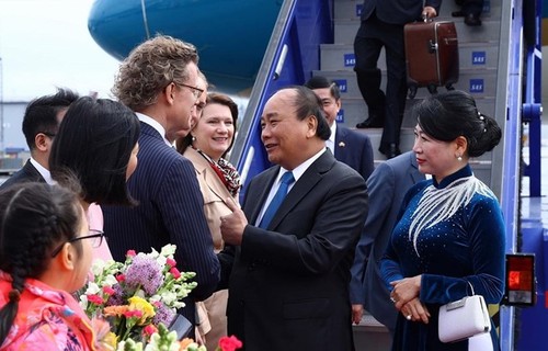 Primer ministro de Vietnam comienza su visita a Suecia  - ảnh 1