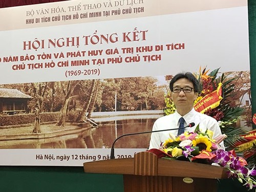 Seminario sobre la preservación y promoción de la zona de reliquias del presidente Ho Chi Minh - ảnh 1