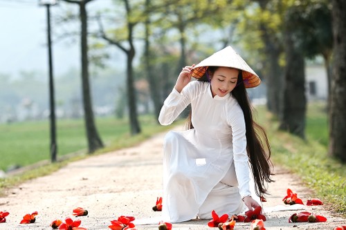 Canciones que honran la belleza de las mujeres vietnamitas - ảnh 1