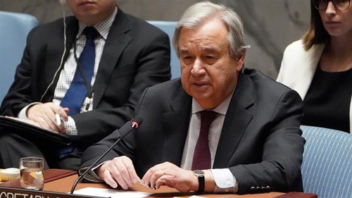 Jefe de la ONU insta a Israel a abolir su plan de anexar zonas ocupadas de Cisjordania - ảnh 1
