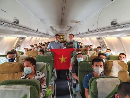 Más vietnamitas repatriados desde África y Malasia en contexto pandémico - ảnh 1