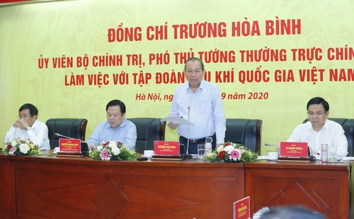 Vicepremier vietnamita valora papel del grupo nacional de petróleo y gas - ảnh 1