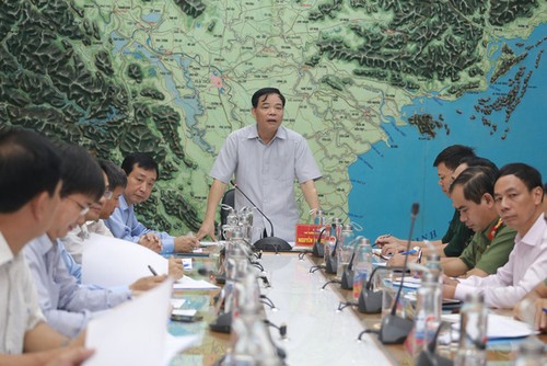 Piden a localidades vietnamitas seguir instrucciones del Gobierno para enfrentar el tifón Noul - ảnh 1