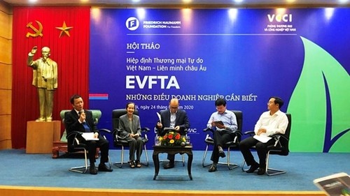 Seminario sobre el EVFTA en Hanói - ảnh 1