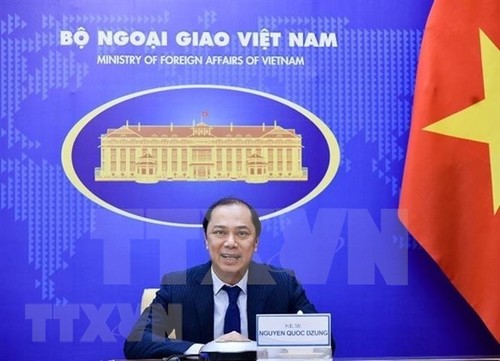 Viceministro de Relaciones Exteriores vietnamita mantiene conversaciones con alto diplomático alemán - ảnh 1