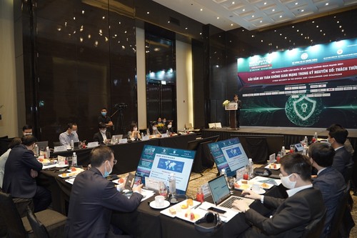 Celebran Conferencia y Exposición Internacional de Ciberseguridad de Vietnam 2021 - ảnh 1