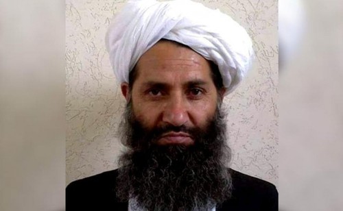El líder supremo de los talibanes hace su primera aparición pública - ảnh 1