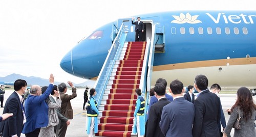 Premier de Vietnam viaja a Japón para una visita oficial - ảnh 1