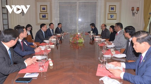 Jefe del Legislativo vietnamita se reúne con líderes de las principales corporaciones indias - ảnh 1