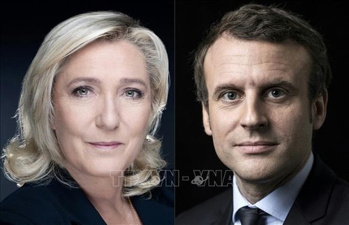 Macron y Le Pen entran en la segunda vuelta de las elecciones presidenciales en Francia - ảnh 1