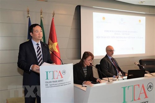 Nuevas oportunidades para promover la cooperación comercial entre Vietnam e Italia  - ảnh 1