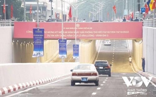 Hanoi comienza construcción de paso subterráneo y proyecto ferroviario - ảnh 1