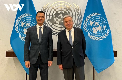 Secretario General de la ONU cree que Vietnam hará contribuciones activas a los derechos humanos - ảnh 1