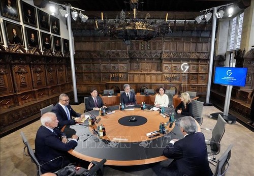 Ministros de Relaciones Exteriores del G7 debaten temas trascendentales - ảnh 1
