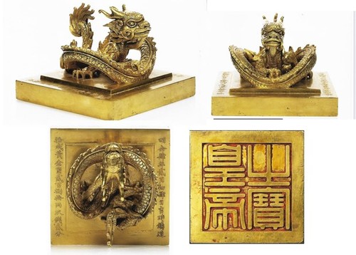Posponen de nuevo subasta de sello de oro del rey vietnamita Minh Mang - ảnh 1