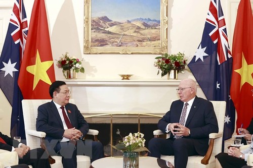 Presidente del Parlamento de Vietnam recibido por Gobernador General australiano - ảnh 1