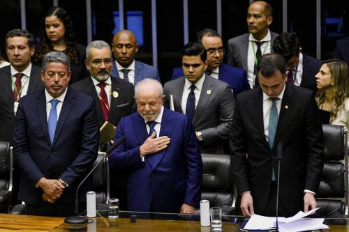 Presta juramento presidente electo de Brasil - ảnh 1