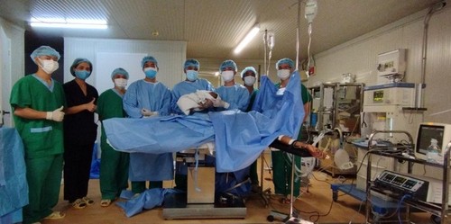 Nace primera niña en hospital de campaña de Vietnam en Sudán del Sur - ảnh 1