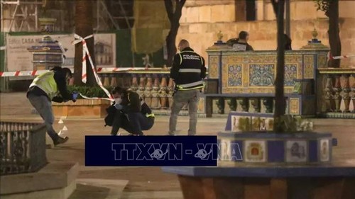 España investiga al sospechoso  de  ataques en 2 iglesias del sur del país - ảnh 1